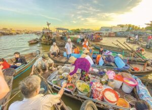 Chợ nổi Cái Răng – Khám phá 13 tỉnh ở miền Tây